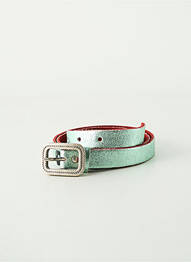Ceinture coutures renforcées vert YOLETE femme