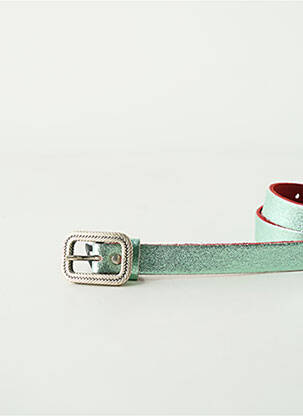 Ceinture coutures renforcées vert YOLETE femme