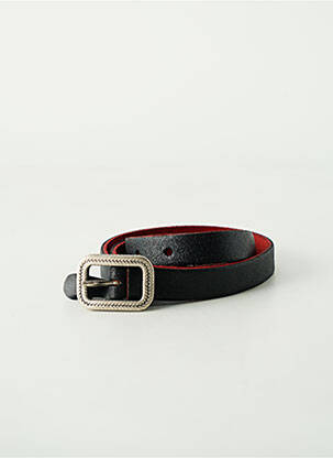 Ceinture coutures renforcées noir YOLETE femme