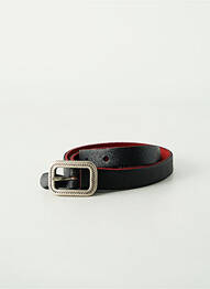 Ceinture coutures renforcées noir YOLETE femme