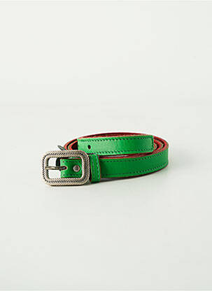 Ceinture coutures renforcées vert clair YOLETE femme