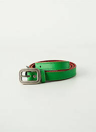 Ceinture coutures renforcées vert clair YOLETE femme