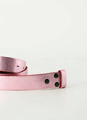 Ceinture rose YOLETE pour femme seconde vue