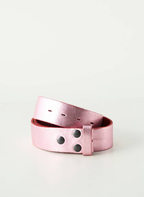 Ceinture rose YOLETE pour femme