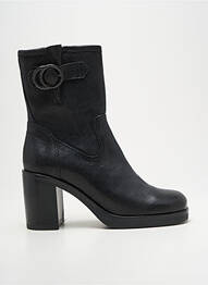 Bottines/boots matière lisse talon de 7 à 9cm noir MINKA DESIGN femme