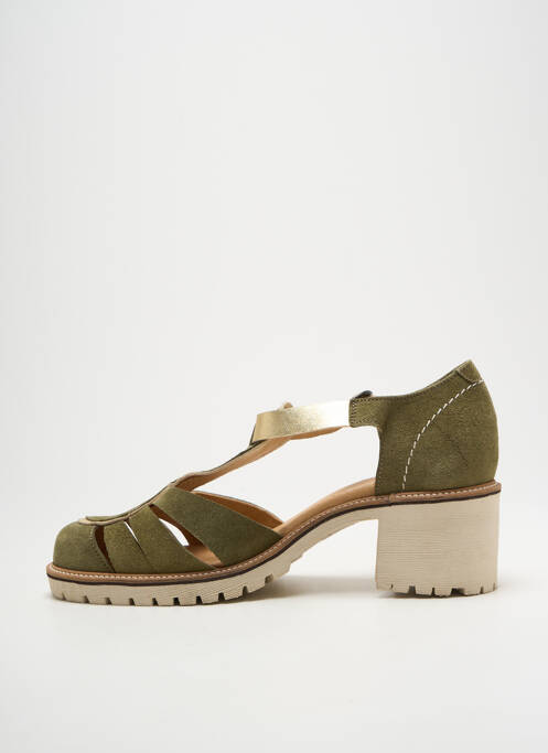 Sandales/Nu pieds vert MKD femme