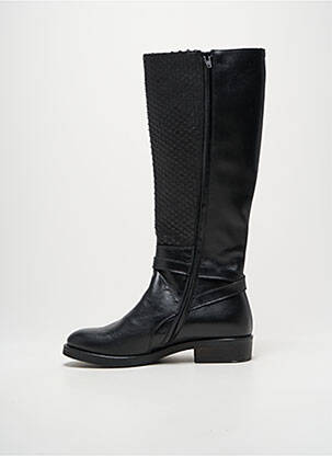 Bottes talon plat jusqu'à 3cm noir LE BOHEMIEN femme