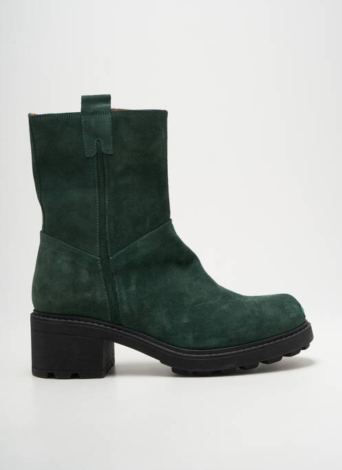 Bottines/Boots vert COCO ET ABRICOT pour femme