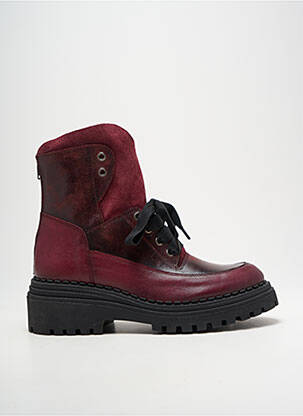 Bottines/boots talon de 4 à 6cm violet CASTA femme