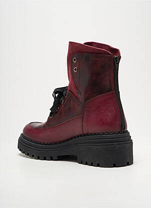 Bottines/boots talon de 4 à 6cm violet CASTA femme