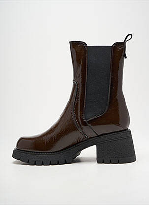 Bottines/boots talon de 4 à 6cm marron CASTA femme