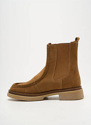 Bottines/boots talon plat jusqu'à 3cm marron REQINS femme