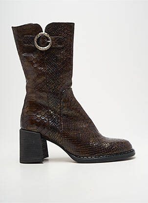 Bottines/boots talon de 4 à 6cm marron MURATTI femme