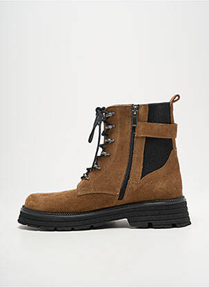 Bottines/boots talon de 4 à 6cm marron COCO ET ABRICOT femme