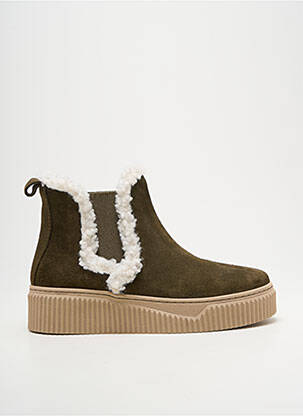 Bottines/boots talon de 4 à 6cm vert COCO ET ABRICOT femme