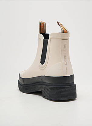 Bottines/boots talon de 4 à 6cm beige ILSE JACOBSEN femme