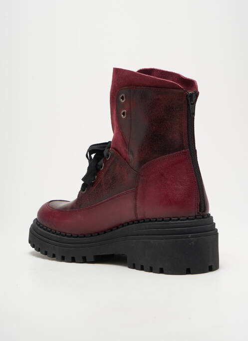 Bottines/boots talon de 4 à 6cm violet CASTA femme