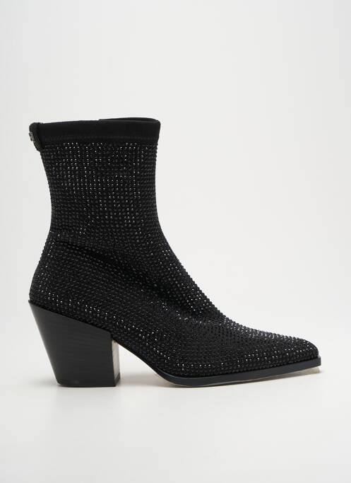 Bottines/boots talon de 7 à 9cm noir PEDRO MIRALLES femme