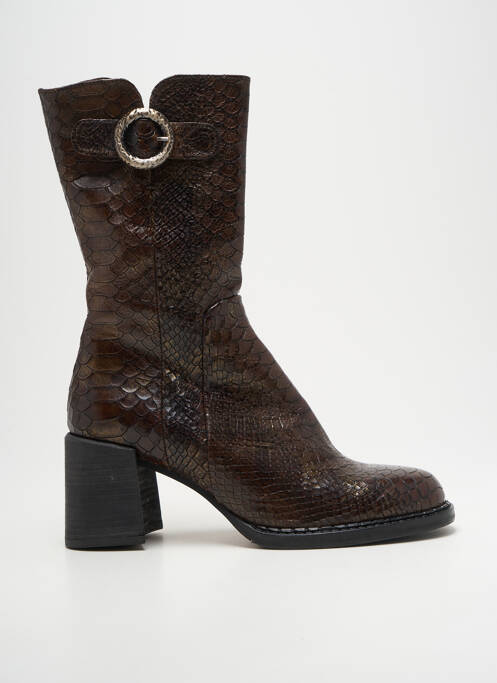 Bottines/boots talon de 4 à 6cm marron MURATTI femme