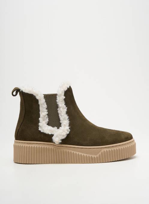 Bottines/boots talon de 4 à 6cm vert COCO ET ABRICOT femme