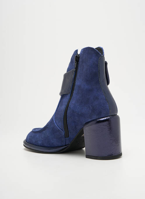 Bottines/Boots bleu CASTA femme