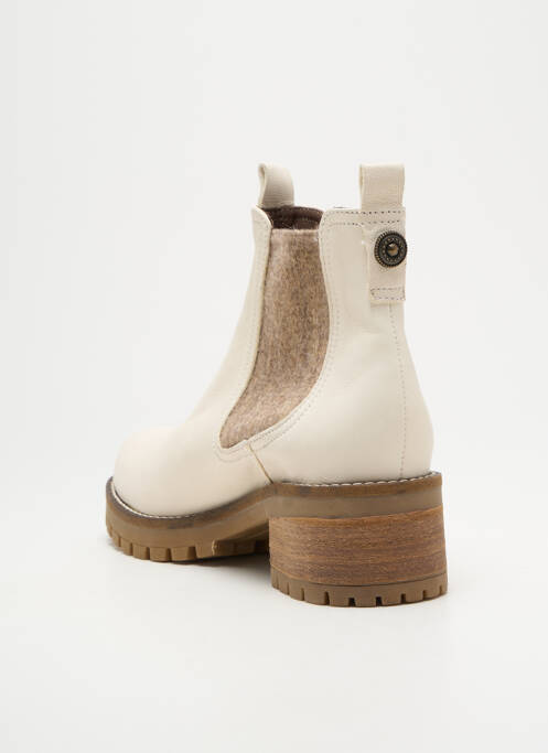 Bottines/Boots beige MINKA DESIGN femme