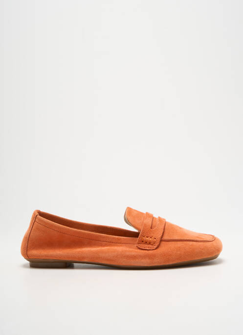 Mocassins orange REQINS pour femme