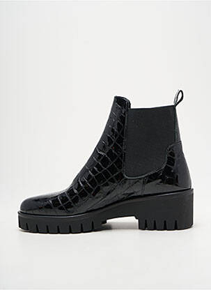 Bottines/boots matière lisse talon de 4 à 6cm noir MYMA femme