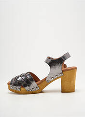 Sandales/Nu pieds argent COCO ET ABRICOT pour femme seconde vue