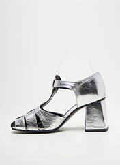 Sandales/Nu pieds argent MIMMU pour femme seconde vue