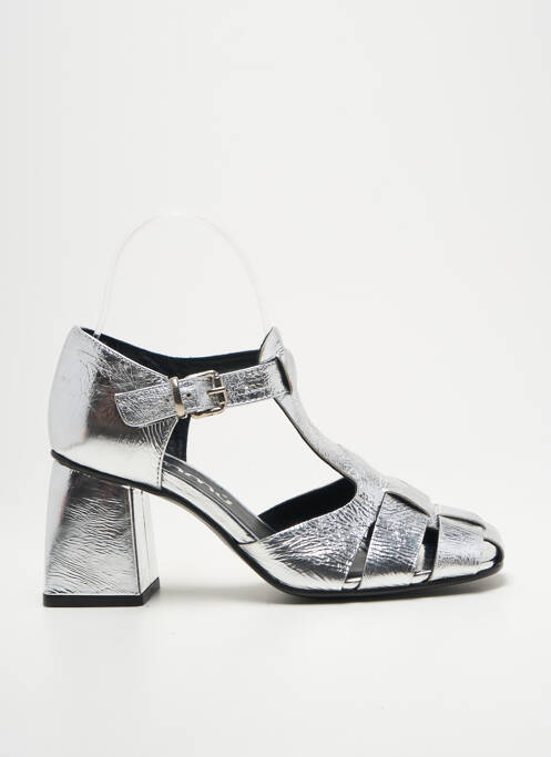 Sandales/Nu pieds argent MIMMU pour femme