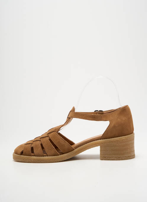 Sandales/Nu pieds marron ALIWELL femme