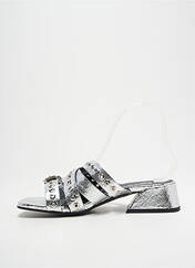Mules/Sabots argent MIMMU pour femme seconde vue