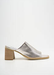 Mules/Sabots argent MYMA pour femme seconde vue