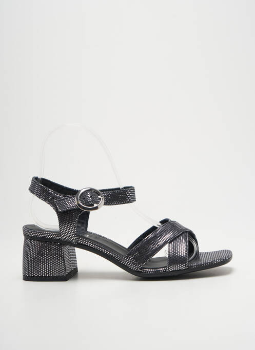 Sandales/nu pieds fermeture bride(s) talon de 4 à 6cm argent REQINS femme