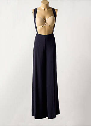 Pantalon droit bleu DMN femme