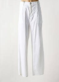 Pantalon flare coupe évasée blanc JACOB COHEN femme
