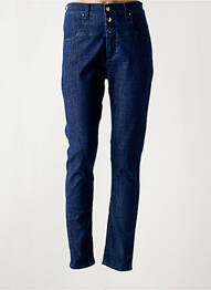 Jeans coupe slim poches bleu KARL LAGERFELD femme