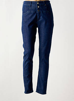 Jeans coupe slim poches bleu KARL LAGERFELD femme