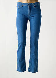 Jeans coupe slim poches bleu KARL LAGERFELD femme