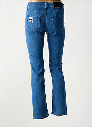 Jeans coupe slim poches bleu KARL LAGERFELD femme