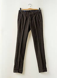 Pantalon droit coupe droite marron MASON'S homme