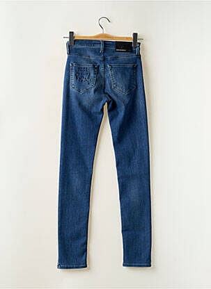 Jeans coupe slim poches bleu KARL LAGERFELD femme