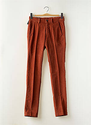 Pantalon slim poches orange MASON'S femme