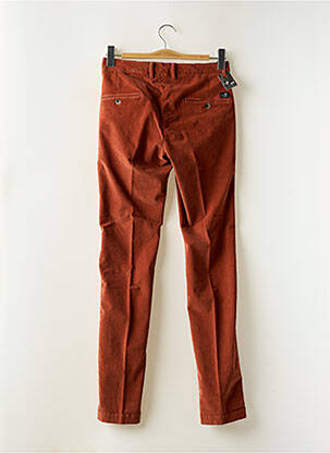 Pantalon slim poches orange MASON'S femme