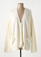 Gilet manches longues blanc HUGO BOSS pour femme seconde vue