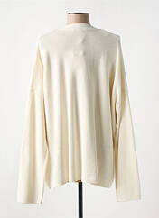 Gilet manches longues blanc HUGO BOSS pour femme seconde vue