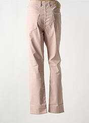 Pantalon droit rose DEVORE pour femme seconde vue