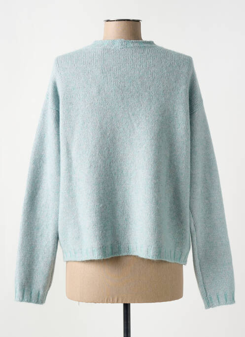 Gilet manches longues bleu GRAN SASSO pour femme