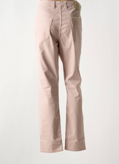 Pantalon droit rose DEVORE pour femme